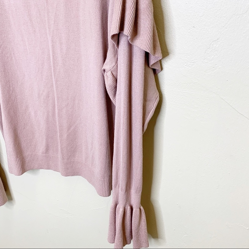 Love Tree Pink Ruffle Sleeve Pullover Sweater Barbie - Picture 3 of 6